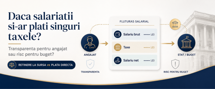 Daca salariatii si-ar plati singuri taxele, ar incasa statul mai mult?